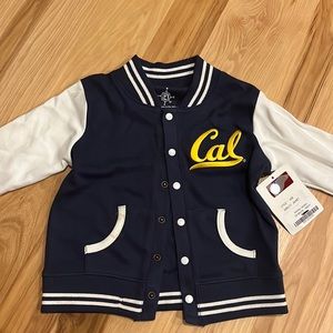 24 month 2T California Berkeley cotton varsity style jacket
